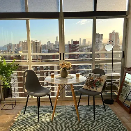 Apartment панорамная квартира с 1 спальней в бенидорме *