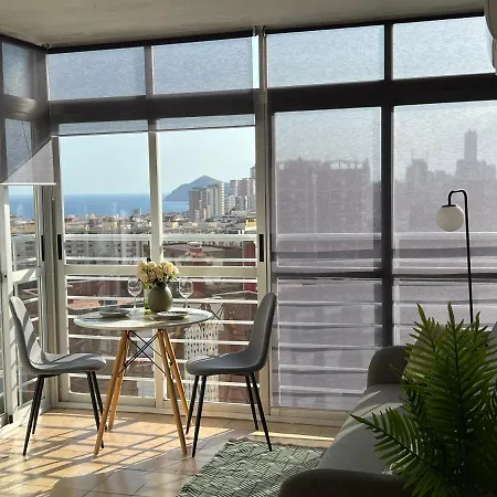 панорамная квартира с 1 спальней в бенидорме * Benidorm