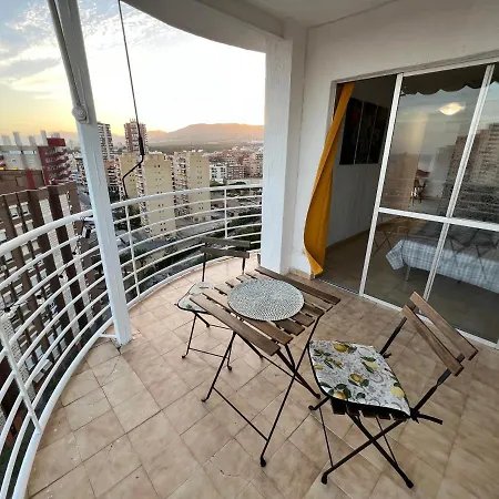 панорамная квартира с 1 спальней в бенидорме Apartment *