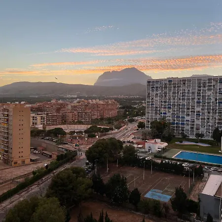 панорамная квартира с 1 спальней в бенидорме Benidorm