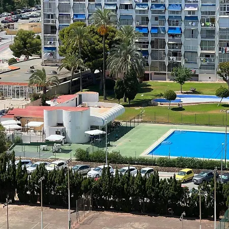 панорамная квартира с 1 спальней в бенидорме Apartment *