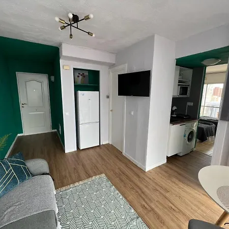 панорамная квартира с 1 спальней в бенидорме Apartment *
