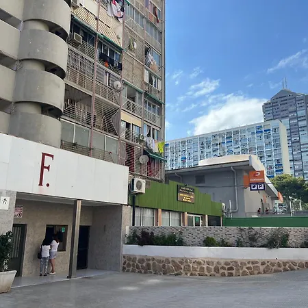 панорамная квартира с 1 спальней в бенидорме Benidorm
